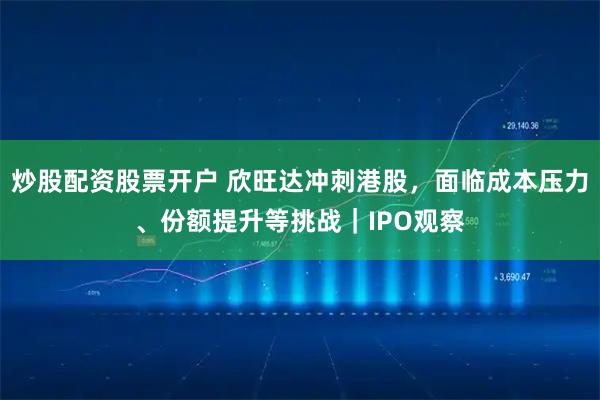 炒股配资股票开户 欣旺达冲刺港股，面临成本压力、份额提升等挑战｜IPO观察
